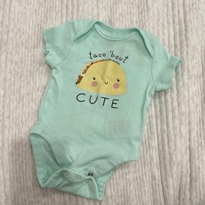 Old Navy Taco onesie